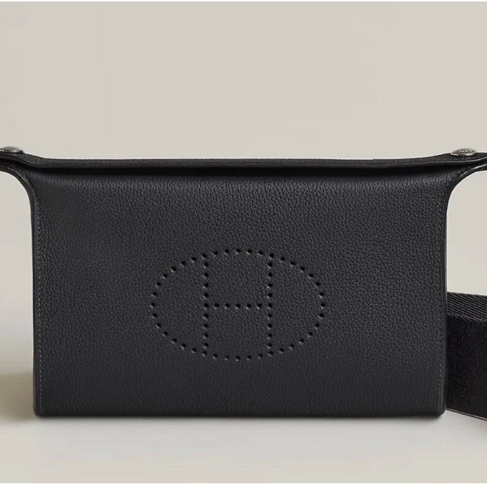 Hermès Togo Videpoches Black